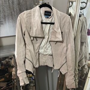 Women's Cream suede Jacket